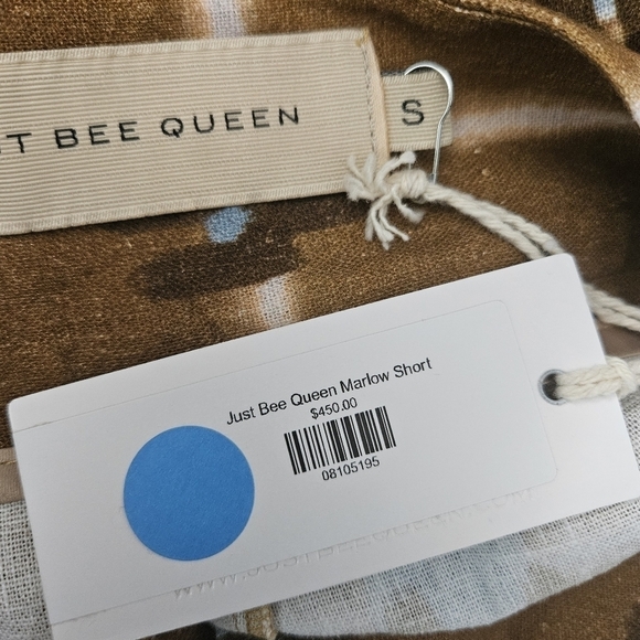 Just Bee Queen Brown Marlow Shorts in Doe Print NWT - Picture 11 of 13